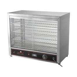 Vitrine chauffante - H 53 x 64 x 36 CM - 45 KG - 220 - 240 V - 1000 W - Inox - +30°C / +85°C - Caterchef - 680050