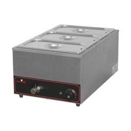 Bain Marie - H 25,5 x 35,4 x 59,5 CM - 8 KG - 220 - 240 V - 1200 W - Inox - Caterchef - 688031