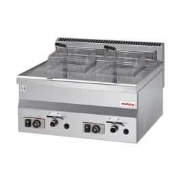 Friteuse - H 28 x 60 x 60 CM - 34 KG - Gaz Naturel - 13,6 CM - Inox - 8 Litres - Gaz - Modulaire - 316652
