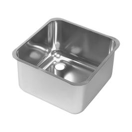 Evier - H 25 x 40 x 40 CM - 3,08 KG - inox 18/08 - 953800