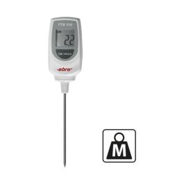 Jauge de Température à Coeur - H 1.7 x 4.2 CM - 0.1 KG - 18 CM - Acrylonitrile-Butadiène-Styrène (Abs) - -50°C / +350°C - Ebro - 926008