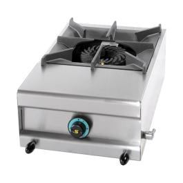 Cuisinière - H 25 x 39 x 60 CM - 13 KG - Gaz Naturel - 7,5 CM - Inox - Gaz - Mach - 321201