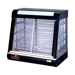 Vitrine chauffante - H 64.5 x 66 x 43.7 CM - 37 KG - 220 - 240 V - 1840 W - Inox - +30°C / +110°C - Caterchef - 680070