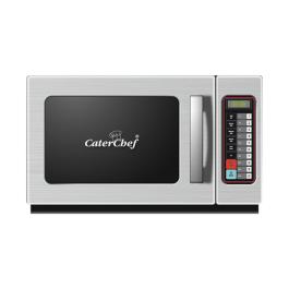 Micro-ondes - H 31 x 51 x 43 CM - 14,7 KG - 220-240 V - 1000 W - Inox - 25 Litres - Caterchef - 688210