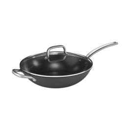 Wok - H 8 CM - 1,56 KG - Ø32 CM - Acier Fonte Léger - 4,4 Litre - Pujadas - 720912