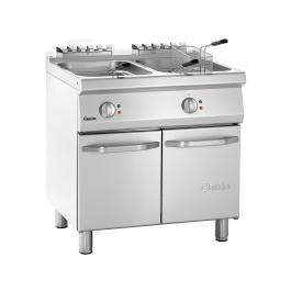 Friteuse - 2 x 23 litres - Vanne de vidange - 400V - Bartscher - 286922