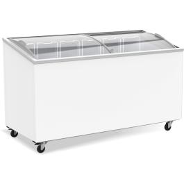 Congélateur - Couvercle en verre - 461 litres - Blanc - 230V - H 87,9 x L 149,4 x P 65,9 CM - Combisteel