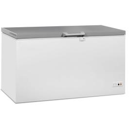 Congélateur - Couvercle en acier inoxydable - 469 litres - Blanc - 230V - H 84 x L 149,2 x P 74,3 CM - Combisteel