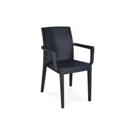 Chaise de patio Sorento - Empilable - Anthracite - G-Line