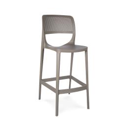 Tabouret de bar de terrasse Montagne - Cappuccino - Plastique - G-Line