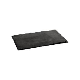 Assiette - Noir - Ardoise - L 30 x P 20 CM - G-Line