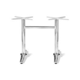 Pied de table / Pied de table - 4 Teens - Chrome - Aluminium - G-Line