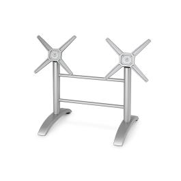 Pied de table / Pied de table Avilia Rect - Silver - Aluminium - G-Line