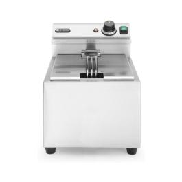 Friteuse Mastercook - 8 l - inox 180 - H 35 X 46 X 30.5 CM - Hendi - 207208