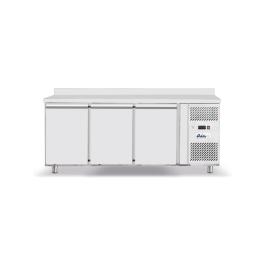 Etabli réfrigéré - Profi Line - 3 portes - Moteur à droite - Avec dosseret - Hendi - 232057