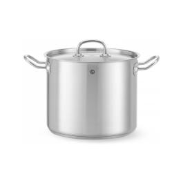 Casserole - Haute - Couvercle - Ø 24 cm - 9 litres - Hendi - Gamme Cuisine - 837306