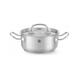 Casserole peu profonde avec couvercle - Ø 16 cm - 1,5 litre - Hendi - Gamme Cuisine - 836002