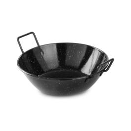 Poêle à paella émaillée - H 5,7 X 20,5 X 25 CM - Hendi - 622841