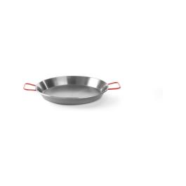 Poêle à paella - Tôle d'acier - H 4 X 34 X 44,5 CM - Hendi - 622100