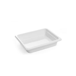Plateau gastronorme - 6 pièces - 1/2 - Blanc - Porcelaine - Hendi - 783016