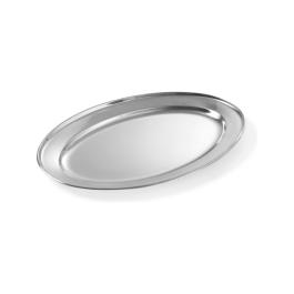 Plat ovale - inox - 22 X 30 CM - Hendi - 404201