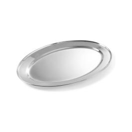 Plat ovale - inox - 35 X 50 CM - Hendi - 404607