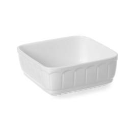 Plat à four Rustica - 16.5 X 16.5 CM - Blanc - Porcelaine - Hendi - 786352