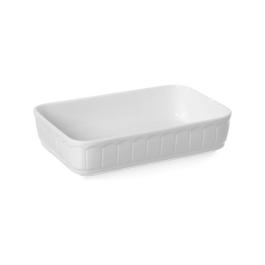 Plat à four Rustica - 28 X 18,5 CM - Blanc - Porcelaine - Hendi - 786369