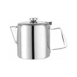 Cafetière / théière avec couvercle / Cafetière - inox - H 15,8 X 12 CM - Hendi - 453308