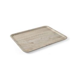 Plateau en mélamine avec impression bois - Mélamine - 53 X 37 CM - Hendi - 508930