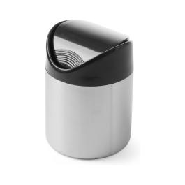 Poubelle de table - acier inoxydable - H 16,5 X 12 CM - Hendi - 440704