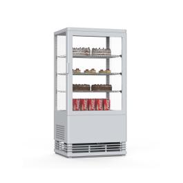 Vitrine réfrigérée - 1 porte - éclairage LED - 78 litres - blanc - 230V - G-Line