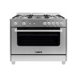 Cuisinière à gaz - 5 brûleurs - Saro - 331-1165
