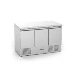 Réfrigérateur - 3 portes - 368 litres - inox - 230V - H 88 x L 136,5 x P 70 CM - G-Line