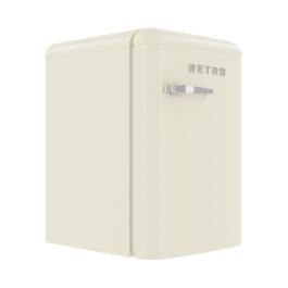 Réfrigérateur rétro - 1 porte - Modèle de table - 120 litres - Crème - 230 V - G-Line