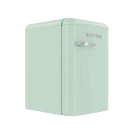 Réfrigérateur Retro - 120 litres - 1 porte - statique - vert menthe - G-Line