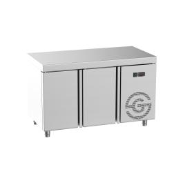 Etabli réfrigéré - 2 portes - inox - 230V - H 85 x L 134,1 x P 70 CM - G-Line