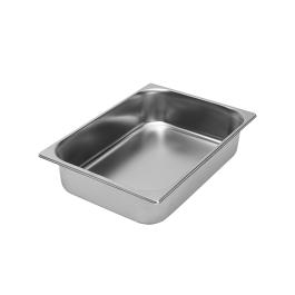 Récipient à glace - 5 litres - Acier inoxydable - 360 x 250 x 80 mm