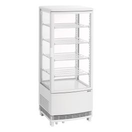 Mini Koelvitrine 98L2T - Wit - Bartscher