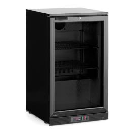 Réfrigérateur Backbar Noir - Porte simple - 103 l - Hendi