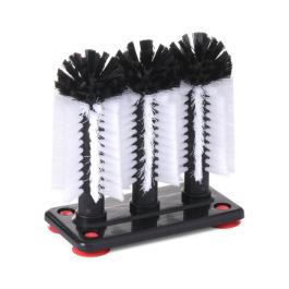 Brosse de rinçage pour verre standard - Polypropylène - H 18 X 10 X 19 CM - Bar up - 696002