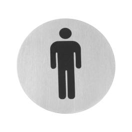 Cache-porte - Homme - Ø 7,5 CM - acier inoxydable - Hendi - 663608