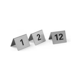 Porte-numéros - inox 180 - H 4 X 3,5 X 5 CM - Hendi - 663844