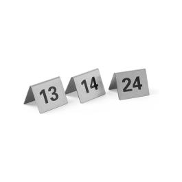 Porte-numéros - inox 180 - H 4 X 3,5 X 5 CM - Hendi - 663851