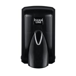 Distributeur de savon - mural - 0,5 litre - noir - plastique - G-Line