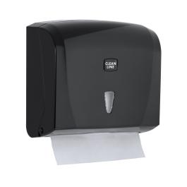 Distributeur de serviettes - Noir - Plastique - G-Line