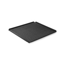 Bac perforé GN 2/3 - avec 4 bords - Aluminium - H 1 X 32,5 X 35,4 CM - Hendi - 808412