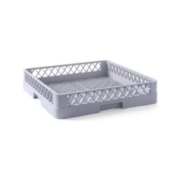 Panier lave-vaisselle pour couverts - Polypropylène - H 10 X 50 X 50 CM - Hendi - 877203