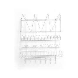 Support mural pour poches à douille - inox - H 56 X 36 X 50 CM - Hendi - 550113