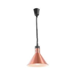 Lampe chauffante conique réglable - Aluminium - H 25 X 27,5 CM - Hendi - 273876